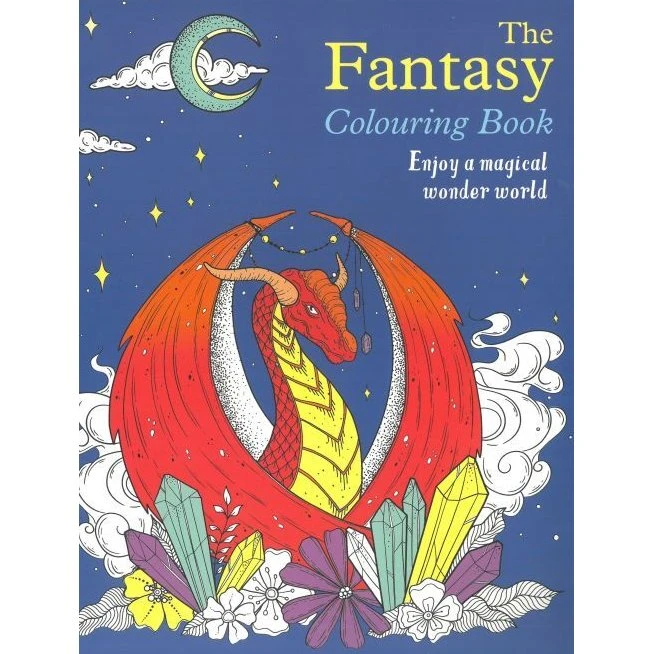 Fantasy Colouring Book – 60 Intrikate Illustrationer