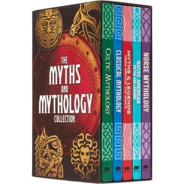 The Myths and Mythology Collection – 5-bogs papirbogssæt