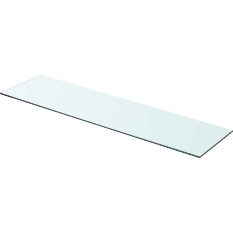 vidaXL Hærdet Glaspanel Klar 80x20 cm, 8 mm
