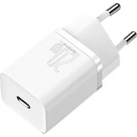 Baseus 20W USB-C Oplader med Lightning-kabel, Hvid