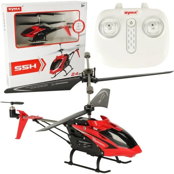 SYMA S5H Rød Fjernstyrede Helikopter med Svævefunktion