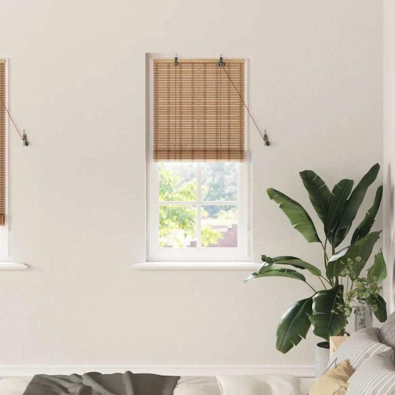 vidaXL Rullegardin i Bambus 60 x 220 cm Naturlig/Brun