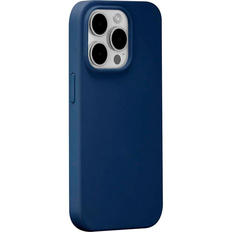 Dbramante1928 Monaco Havblå Silikone Cover til iPhone 15 Pro