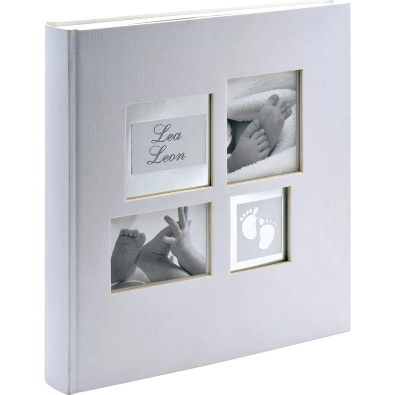 Walther Little Foot Fotoalbum, 60 Sider, Sølv