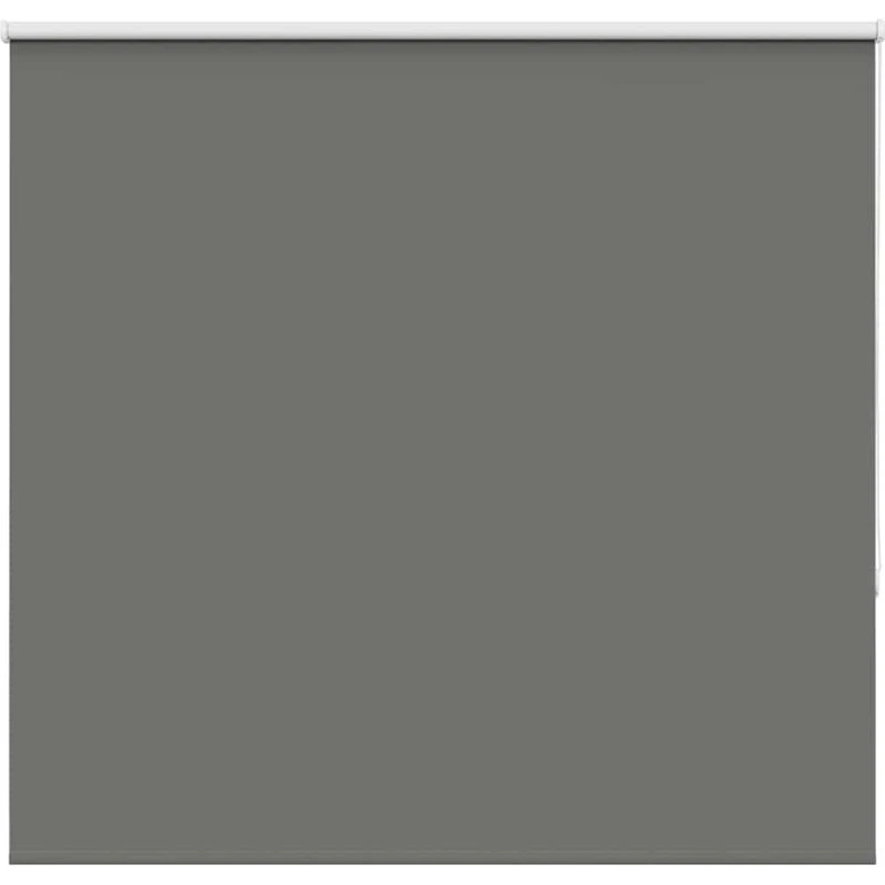 vidaXL Mørklægningsrullegardin 160x175 cm, grå, 156,6 cm stofbredde