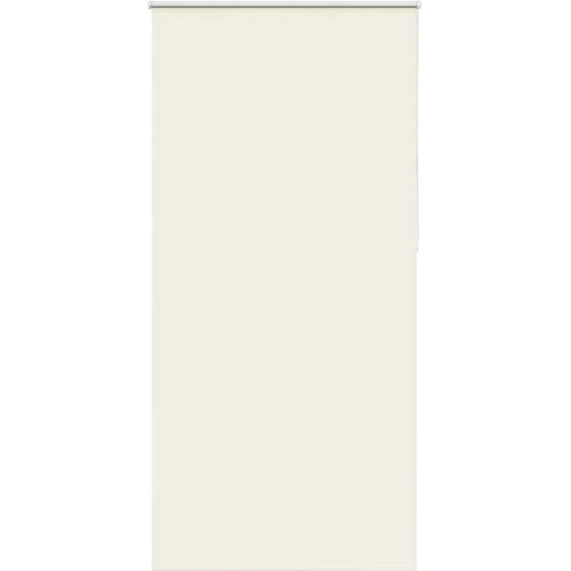 vidaXL Mørklægningsrullegardin 95x210 cm, råhvid, 100% polyester