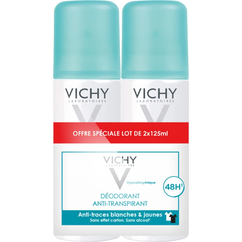 Vichy Deodorant Anti-perspirant 48 timer 125 ml