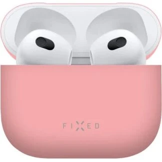 Fixed Silky Lyserød Silikone Cover til Airpods 3