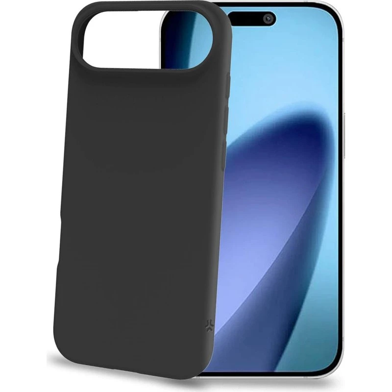 CROMO iPhone 17 Air Case, sort, blød gummi