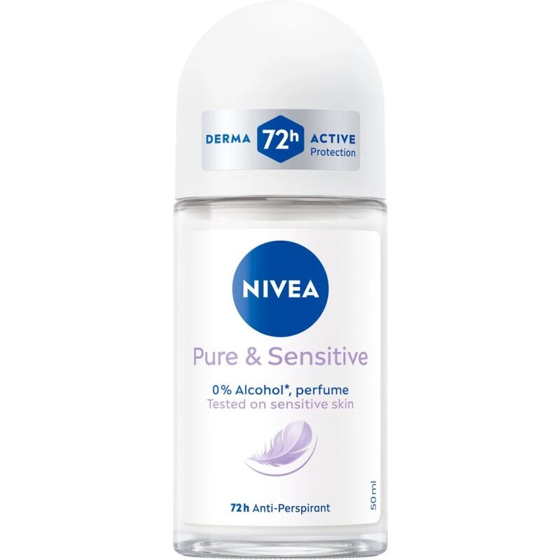 Nivea Pure & Sensitive Roll-On 50 ml