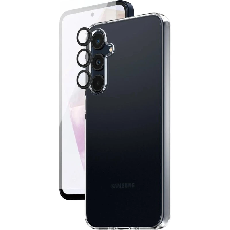 PanzerGlass SAFE 3-in-1 Beskyttelsespack Samsung Galaxy A35 5G