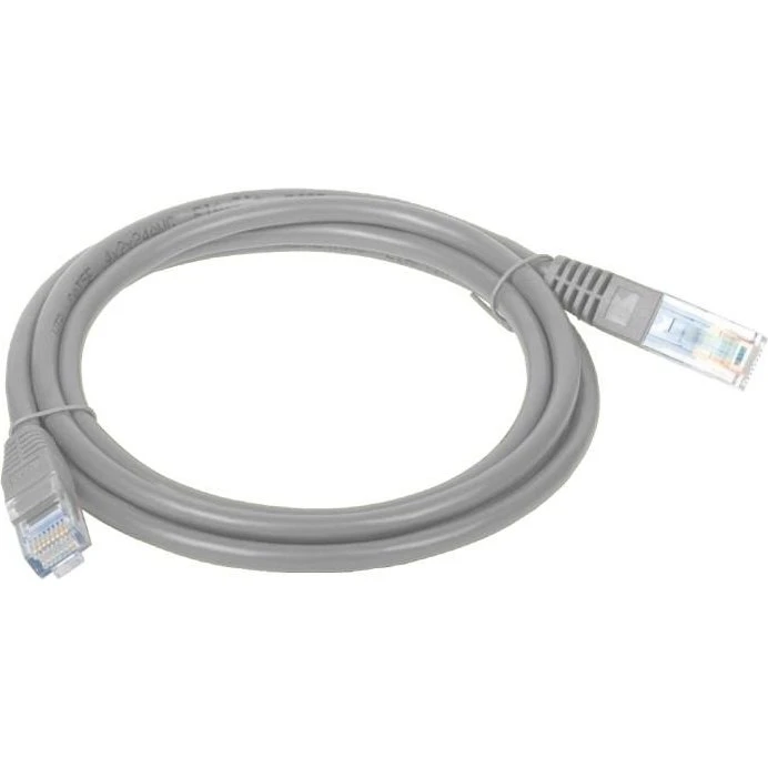 Alantec Cat6 Netværkskabel 0,5 m Grå UTP