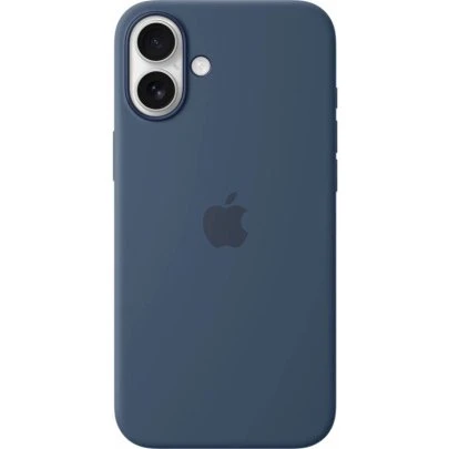 Apple iPhone 16 Plus Silicone Case med MagSafe - Denim