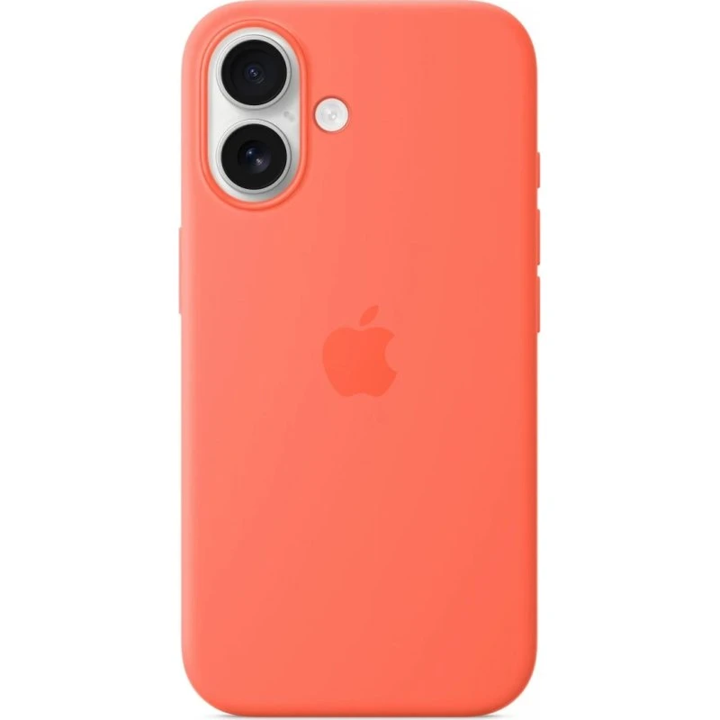Apple iPhone 16 Silikonecover MagSafe – Tangerine