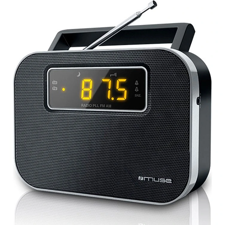 Muse M-081R PLL Transportabel Radio med Alarm (FM/AM)