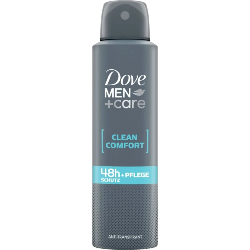 Dove Men+Care Clean Comfort 48H antiperspirant, 6×150 ml