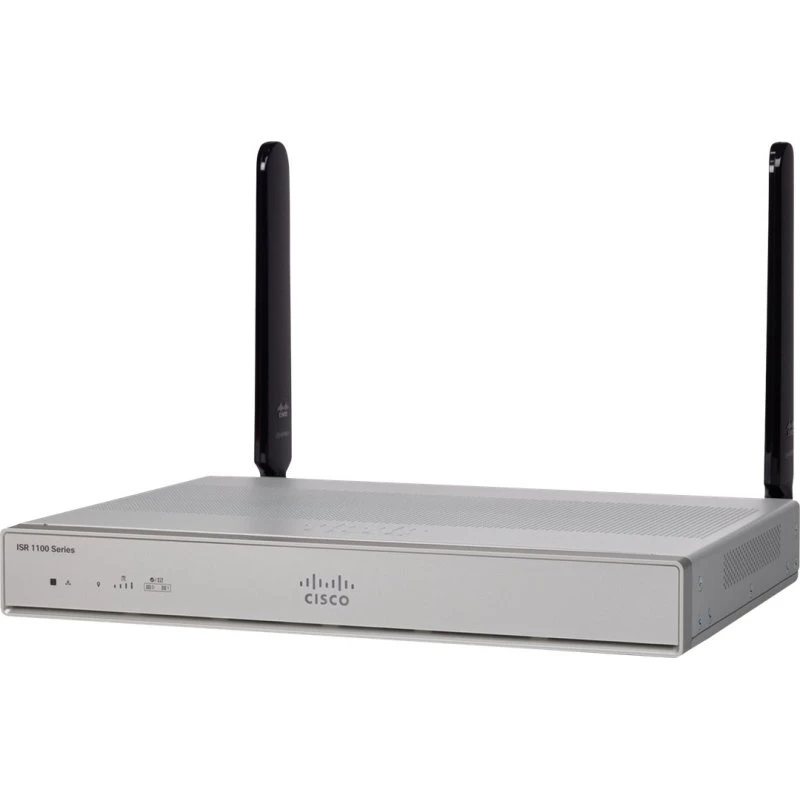 Cisco ISR 1117 4-port switch med DSL-modem