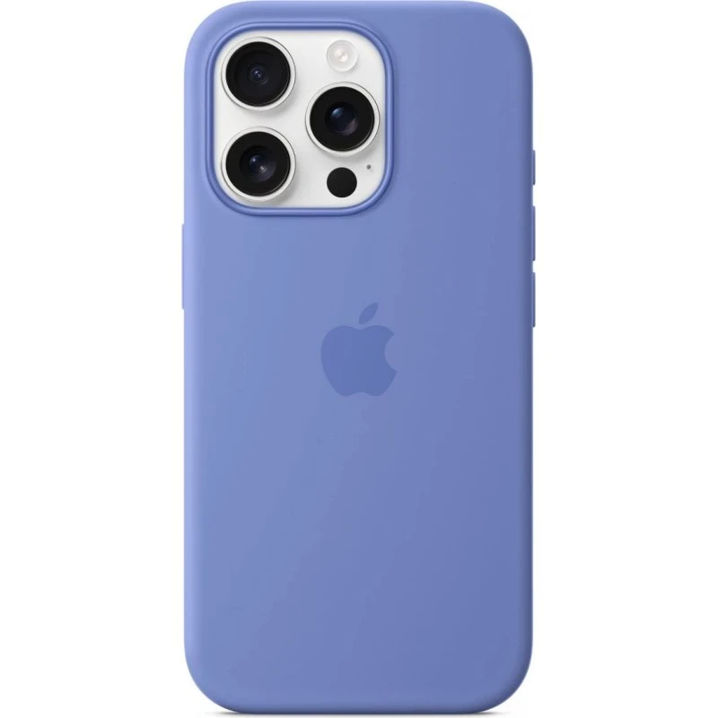 Apple iPhone 16 Pro Silicone Case Med MagSafe – Periwinkle