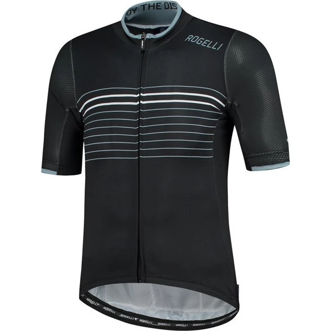 Rogelli Kalon Cykeltrøje Sort/Hvid L