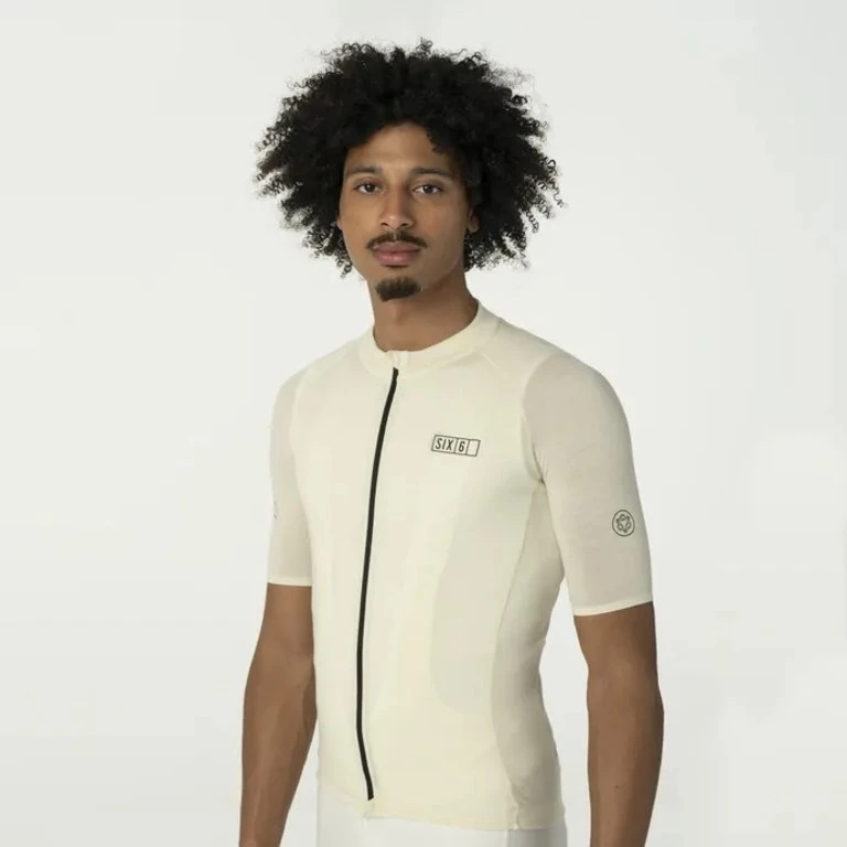 AGU Merino Jersey SIX6 - Cykeltrøje - XL - Undyed