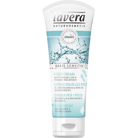 Lavera Basis Sensitiv Fodcreme m. Macadamia & Ler 75 ml