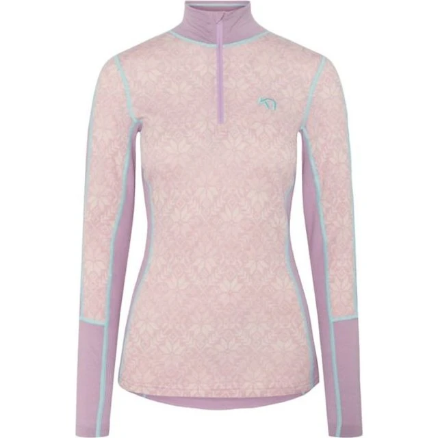 Kari Traa Anna Baselayer Half-Zip Merino Lilla XS