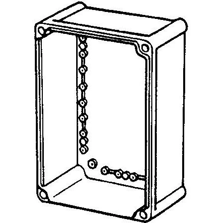 FIBOX EK SOLID Kassebund 560x380x150mm