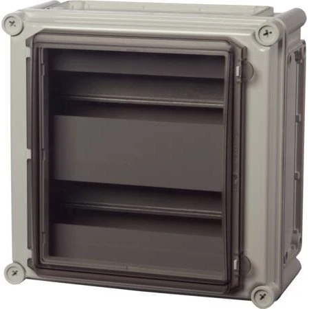 FIBOX OEL24-1 DIN-skinnekasse 2x13 moduler, transparent