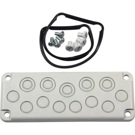 FIBOX Blanketflange 2 8xM20+5xM16/26 komplet