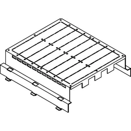 Cubic Skinneafdækning S2000 SA3 3 Modul