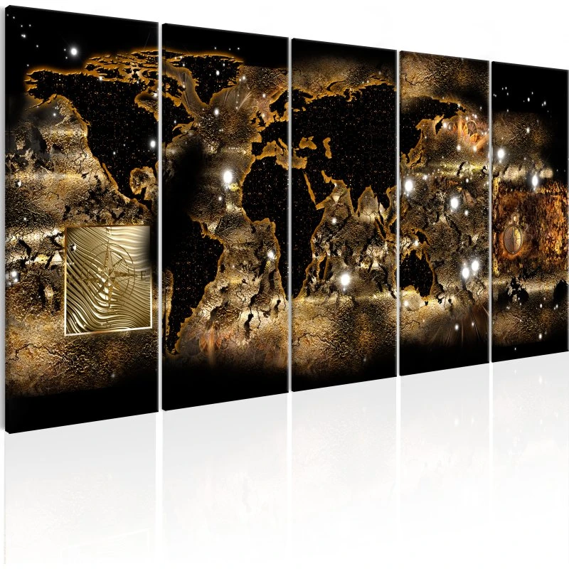 ARTGEIST World at Night - Lærred 200x80 cm