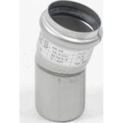 Blücher EuroPipe bøjning 15° Ø50 mm rustfri stål
