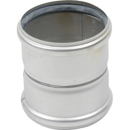 Blücher Dobbeltstikmuffe 110 mm AISI304