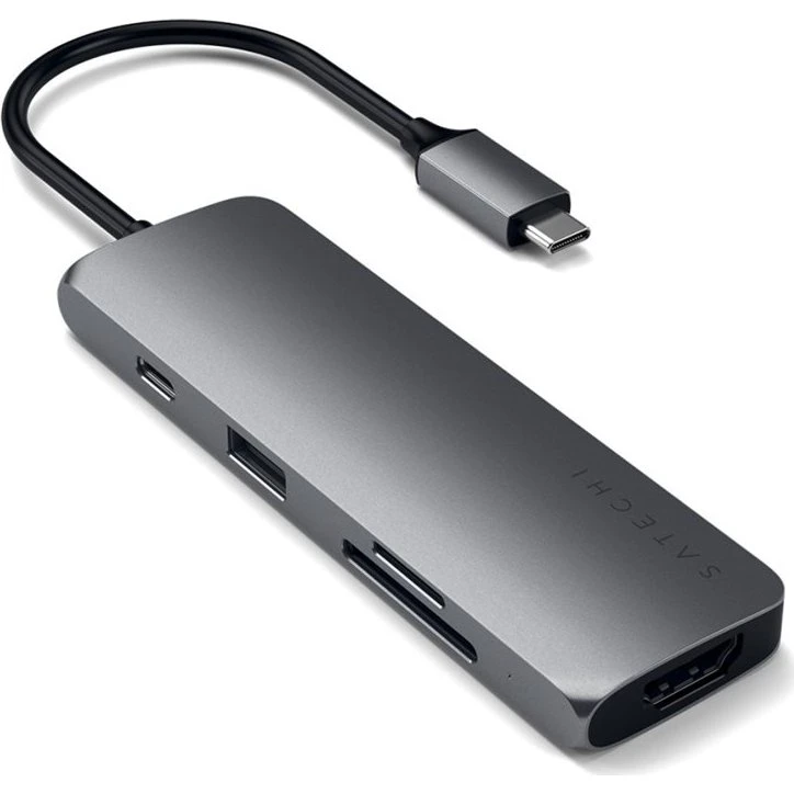 Satechi Aluminum Multiport Pro USB-C Adapter