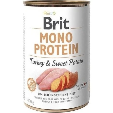 Brit Mono Protein Kalkun & Sød Kartoffel 400 g