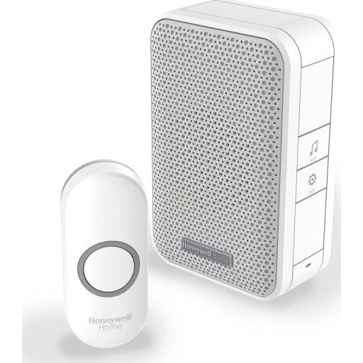 Honeywell Home DC311S Trådløs Dørklokke, Hvid, 150 m