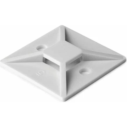 MB Sokkel M/Lim 19,0x19,0, Hvid