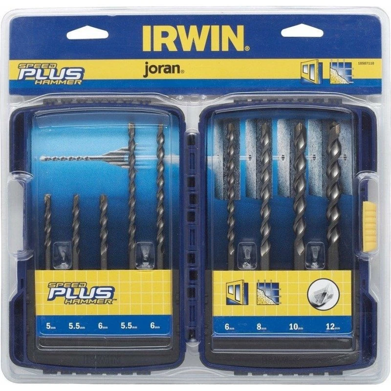 Irwin Speedhammer Plus SDS+ Betonbor Sæt 10 stk