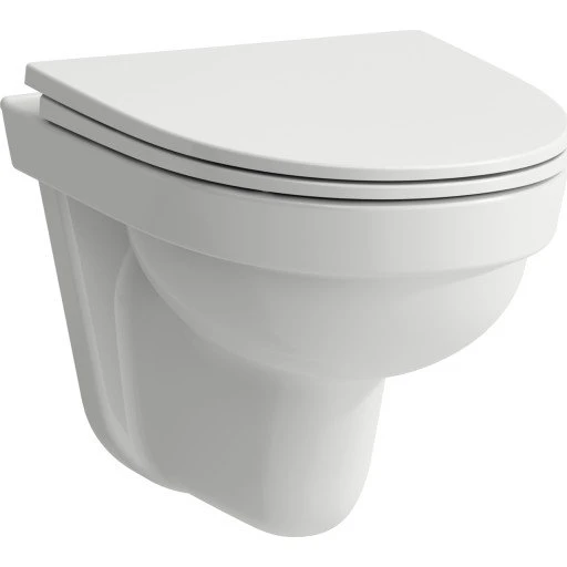 Laufen Kompas væghængt toilet, hvid, 500x360 mm, rimless