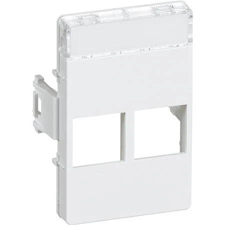 LK Clik line dataudtag T5 2 stik hvid
