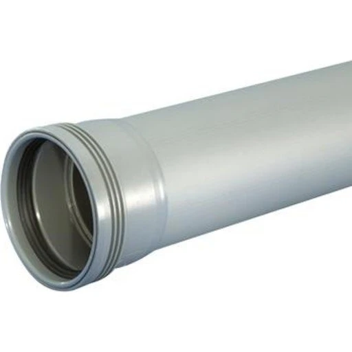 Wavin Wafix PP afløbsrør 32 mm, 1000 mm, grå