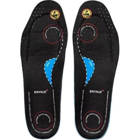 Brynje Ultimate Footfit High indlægssål, Sort