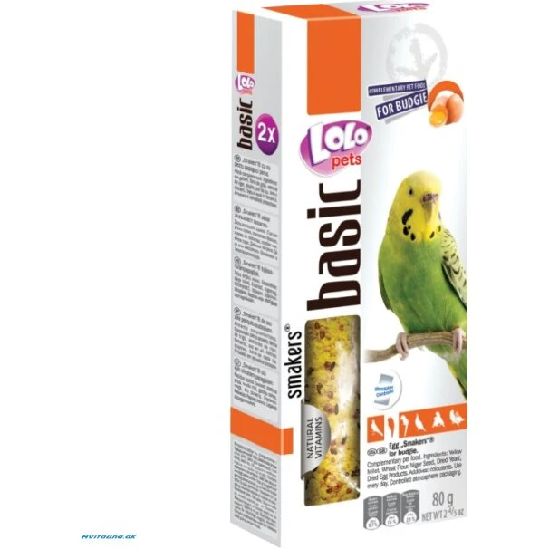 Lolo Pets Frøstænger med æg til undulat