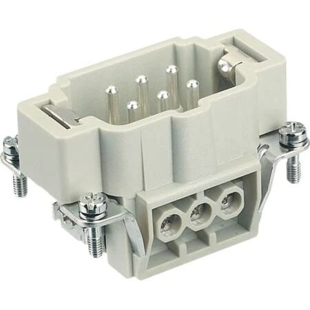 Harting Han E 6-pol skrueterminal, 2,5mm², 16A