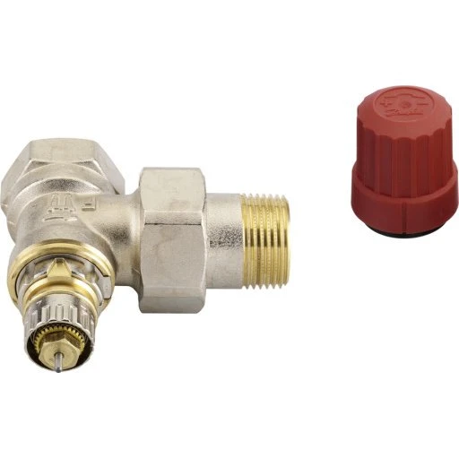 Danfoss RA-N 3/4" Vinkelløb Ventil, Krom