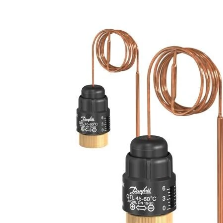 Danfoss Termostat 45-60°C 2M Kapillarrør