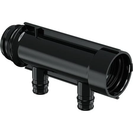 Uponor Q&E PPM 4 x 16 mm sort fordelerrør i PPSU