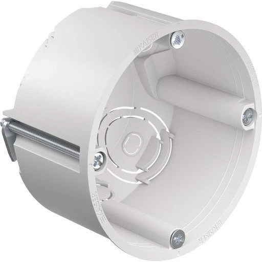 Kaiser halogenfri forfradåse Ø68 mm, D49 mm, hvid