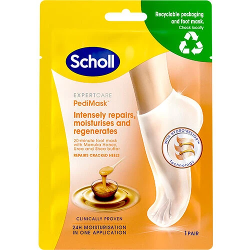Scholl PediMask Manuka Honey (1 sæt)