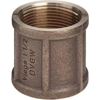Viega 3/4" Rødgods Muffe